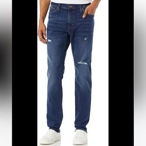 J. Crew jeans men's Mercantile distressed 33 x 32 slim pant